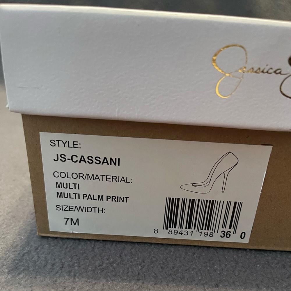 Womens Jessica Simpson Heels Size 7M - Picture 7 of 7